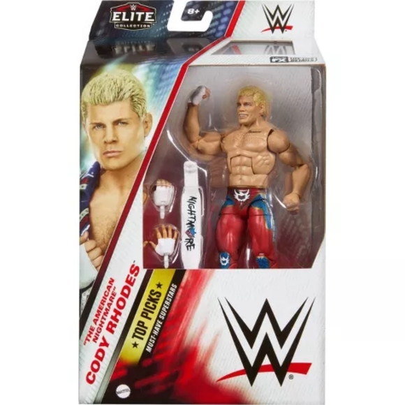 Cody Rhodes WWE Top Picks Elite NEW 🔥 WWE Wrestling Action Figure - Picture 1 of 5